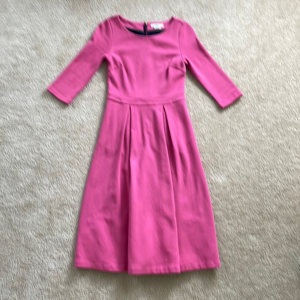 Boden Pink MIDI Dress 4R